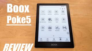 REVIEW BOOX Poke5 Compact 6quot Android eReader  EntryLevel EInk Tablet Boox Palma Alternative [upl. by Eekaz]