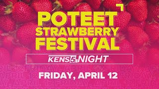 Its KENS 5 night at Poteet Strawberry Festival with tickets discounted to 10 [upl. by Nicholl]