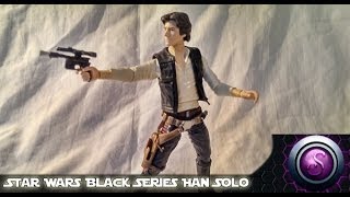 Star Wars Black Series Han Solo 6 Inch Review Deutsch  German [upl. by Ayarahs797]