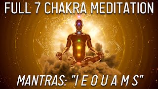 Balancing amp Awakening All 7 Chakras Full Guided Meditation [upl. by Bowes]