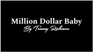 Lyrics Song Tommy Richman – MILLION DOLLAR BABY HDHQ AudioTommyRichman [upl. by Monica]