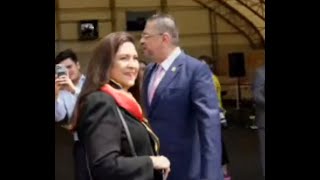 Presidente de Costa Rica en un acto de entrega para reforzar la lucha contra el narcotráfico [upl. by Jyoti]