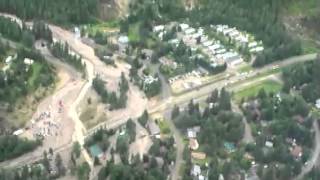 Aerial footage of Sicamous [upl. by Cilka399]