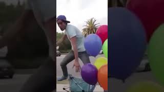 funny balloon comedy Helium gas se uda insane 😱 [upl. by Naman871]