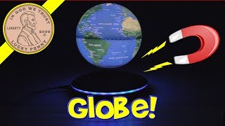 Woodlev Magnetic Levitating Globe Spin The World [upl. by Einial]