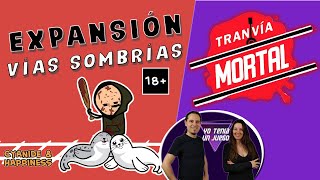 TRANVÍA MORTAL Expansión VÍAS SOMBRÍAS  Juego de Mesa  Reseña  Asmodee 🎲 [upl. by Herbert]