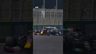 Hamilton amp Verstappen Collide 🔥 [upl. by Eirek556]