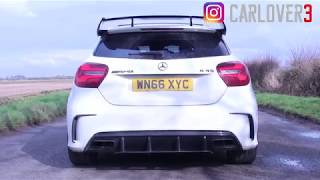 REMUS EXHAUST MERCEDES A45 AMG COLD START REVS amp LAUNCH CONTROL [upl. by Depoliti]