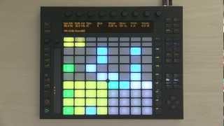 Ableton Push 1 Tutorial Part 2 Making Beats [upl. by Chelton]