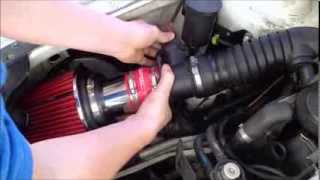 How To Install a Short RamCold Air Intake In A MK3 Jetta [upl. by Eelir]