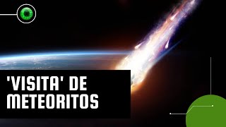 Quantos meteoritos atingem a Terra todos os anos [upl. by Ahsilaf]