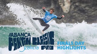 Highlights Finals Day at ABANCA Pantin Classic Galicia Pro [upl. by Natsyrk]