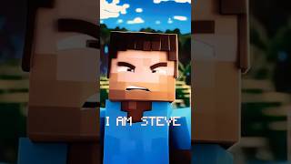 I AM STEVE minecraft shorts steve [upl. by Gloriana]