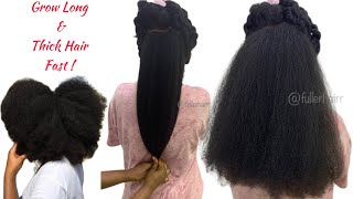 Grow BUSHY hair from now till December A must watch for all Naturals [upl. by Ritter]