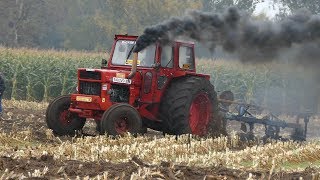 Speed Ploughing  Hastighedplöjning Laholm 2017  Volvo BM 810 Turbo Ploughing w 4Furrow Plough [upl. by Saddler]