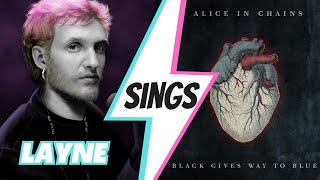 Layne Staley  Black Gives Way To Blue AI Cover [upl. by Nina]