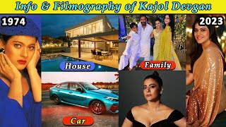 Info amp Filmography of Kajol 19742023  Filmi Shark [upl. by Bonn420]