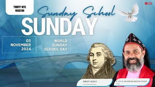 World Sunday School Day  English Holy Communion Service  Nov 3 2024  Trinity Mar Thoma Church [upl. by Tawney]