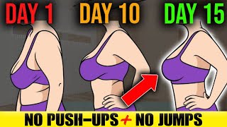 Increase Your Breasts at Home Workout No Equipment Needed  Home Workout 🏋️ workout [upl. by Granny]