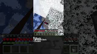 Cauldron water bucket clutch☠️☠️ minecraft trollface gaming clutch [upl. by Irec234]