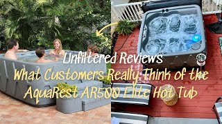 Unfiltered Reviews What Customers Really Think of the AquaRest AR500 Elite Hot Tub hottubreview [upl. by Arta]