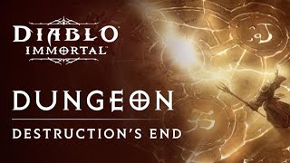 Diablo Immortal  Destructions End [upl. by Niemad4]