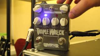 Wampler Triple Wreck Demo High Quality Audio [upl. by Sawyere]