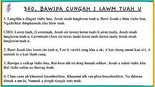 360 BAWIPA CUNGAH I LAWM TUAH U [upl. by Odel]