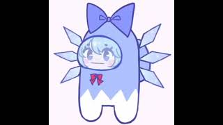 Touhou Meme  Cirno The Sussy Baka [upl. by Mairym761]