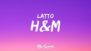 Latto  HampM Lyrics [upl. by Nyrmac]