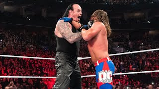 The Undertaker returns to attack AJ Styles WWE Elimination Chamber 2020 [upl. by Fachanan]