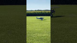 Pietenpol Air Camper Smooth Landing rc fly aviation vintage rcaircraft shorts [upl. by Aveer]