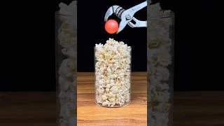 Can 1000°C hot ball make popcorns  satisfying asmr science popcorn [upl. by Ludovico]