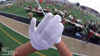 Phantom Regiment 2018 Drum Major Headcam  This New World  Claire Wilcox [upl. by Tarrant]