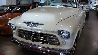 1955 CHEVY CAMEO PICKUP TRUCK  NEW CAR  LIKE LOOKS [upl. by Kaia867]