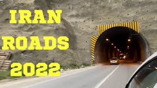 HARAZ ROAD IRAN 2022  ALBORZ MOUNTAINSROAD TUNNEL DRIVING TOUR  IRAN TOUR BEAUTIFUL PIANO SONGS [upl. by Peih]