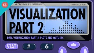 Plots Outliers and Justin Timberlake Data Visualization Part 2 Crash Course Statistics 6 [upl. by Htilil]