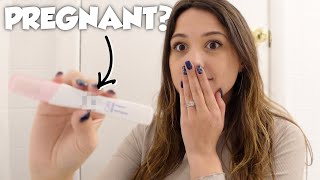 TAKING A PREGNANCY TEST emotional [upl. by Nive]