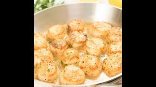 Lemon Butter Scallops [upl. by Yaniv357]