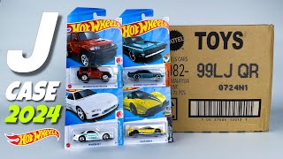 Unboxing Hot Wheels 2024  J Case [upl. by Nnyroc]