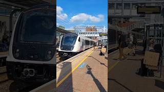 Elizabeth line Class 345 arrives at West Ealing 9th May 2024 [upl. by Retluoc]