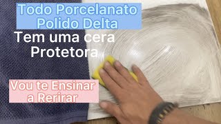 vou te ensinar a retirar a cera do porcelanato polido porcelanatopolido tirarceraporcelanato [upl. by Cusack]