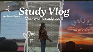 Study vlog Last minute study tips pulling all nighters library📚🎧 productive vlog… [upl. by Anett445]