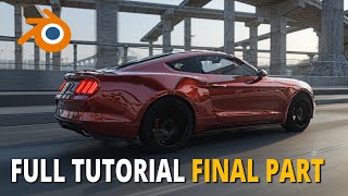 How to Animate REALISTIC Cars in Blender for Beginners Part 2 [upl. by Ahsiya]