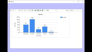 Visual BasicNET How to create Chart using Report RDLC [upl. by Vetter]