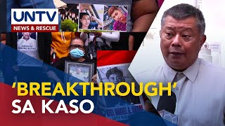 DOJ may nakikitang ‘breakthrough’ sa kaso ng mga nawawalang sabungero [upl. by Canute]