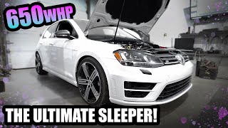 MK7 Golf R EQT Typhoon Turbo Upgrade Our Highest Horsepower MK7 yet [upl. by Kutzer117]