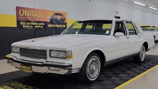 1990 Chevrolet Caprice Classic Brougham Sedan  For Sale [upl. by Kciremed]