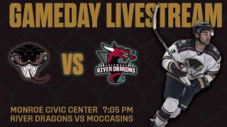 LIVE STREAM Monroe Moccasins vs Columbus River Dragons  101924 [upl. by Elleunamme]