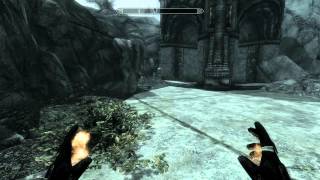 Skyrim TESV  porta bloccata da piante  Bthardamz parte 3 [upl. by Sairu]